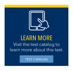 Visit the Test Catalog