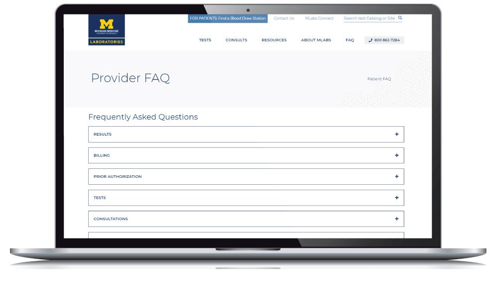 Provider FAQ