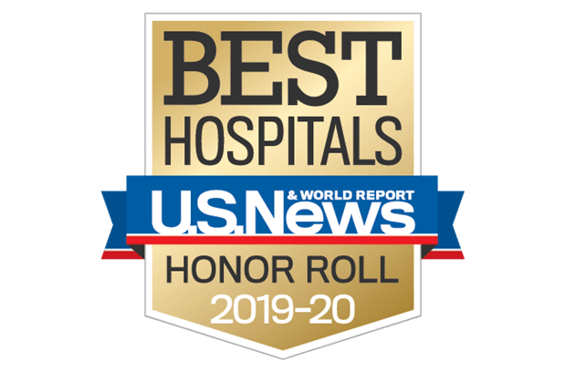 Best Hospitals 2019-2020 Honor Roll Emblem